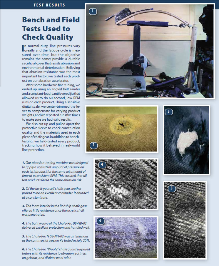 Round 2 Chafe Gear for Mooring and Dock Lines Practical Sailor