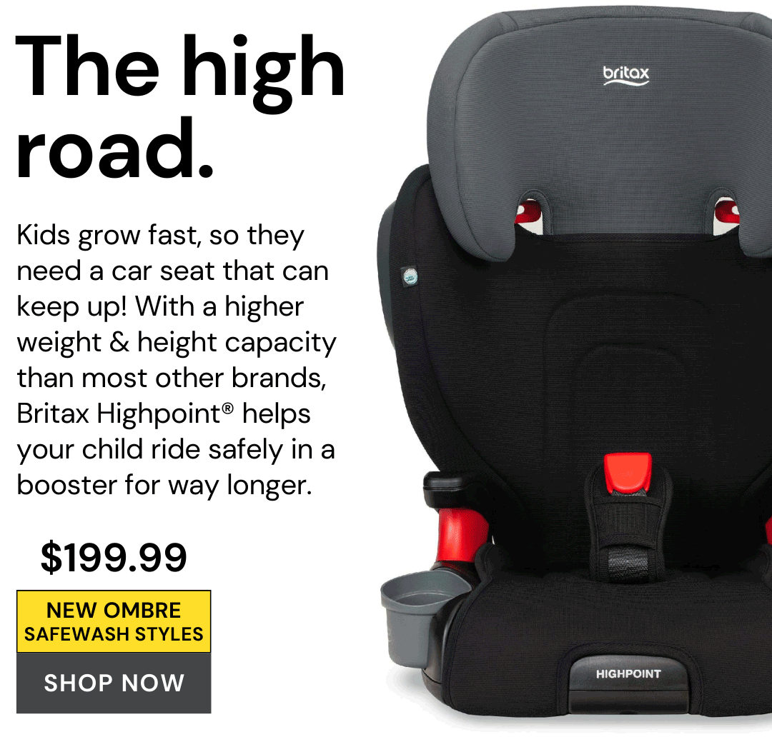 Why we ️ the NEW Britax Highpoint Boosters Albee Baby