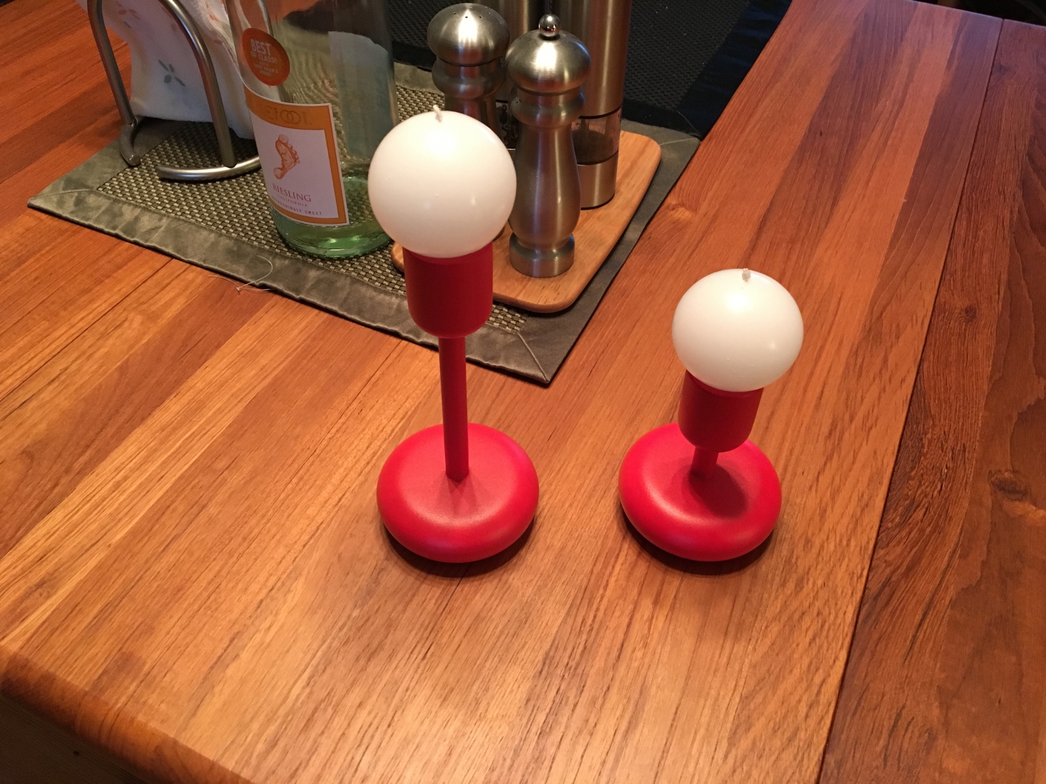 iittala Nappula Red Candle Holders Set of 2 Ready for Red?