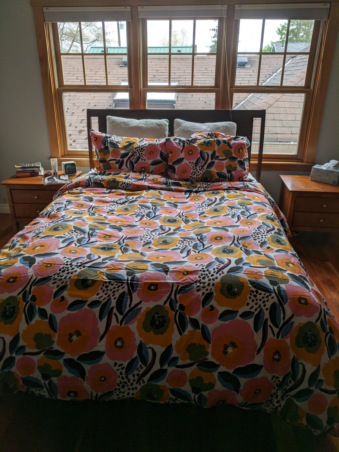 Marimekko Rosarium Full / Queen Duvet Cover Set Marimekko Rosarium