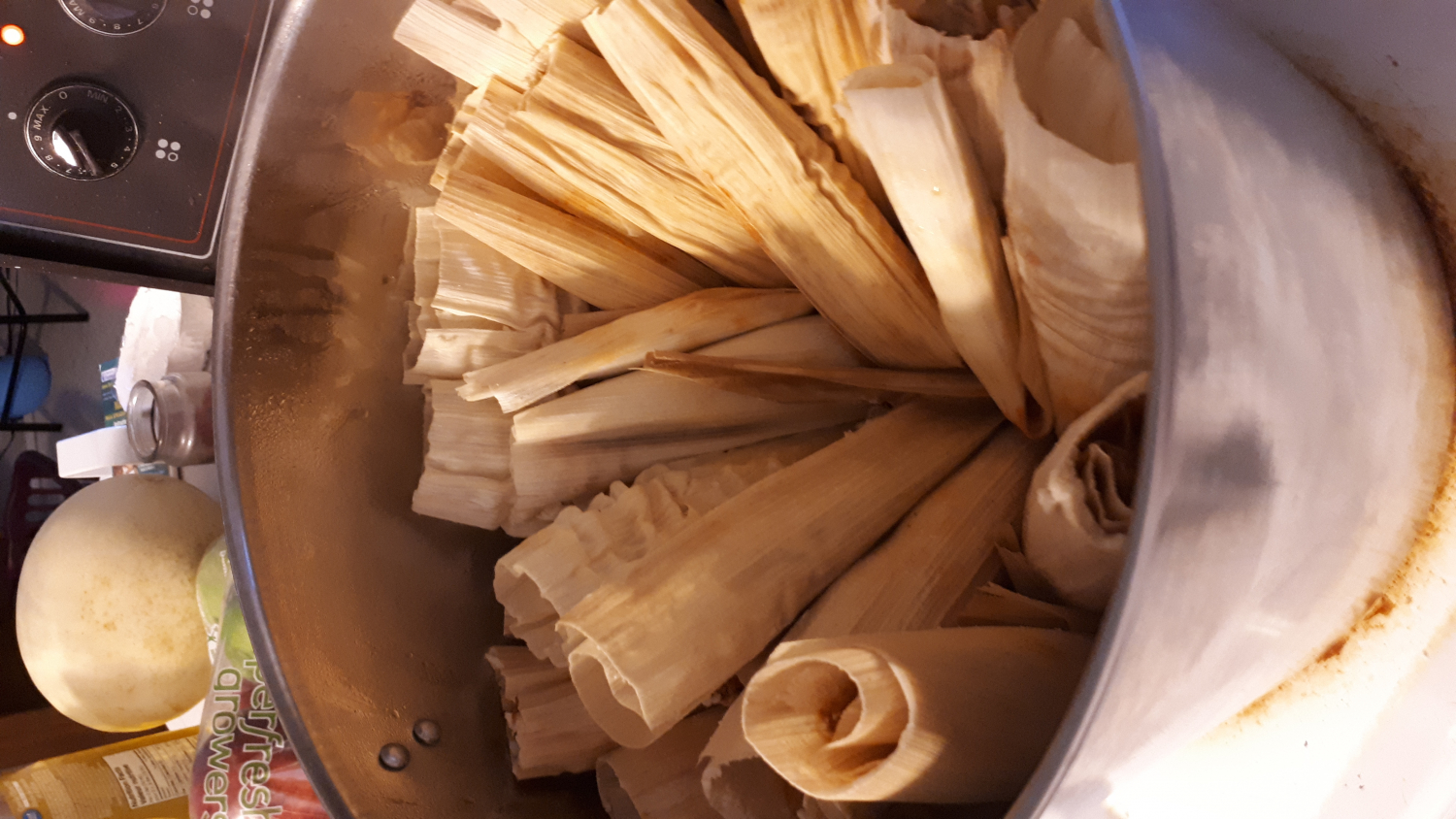 Corn Husks (1 lb) with Tamales Spreader and Award Winning