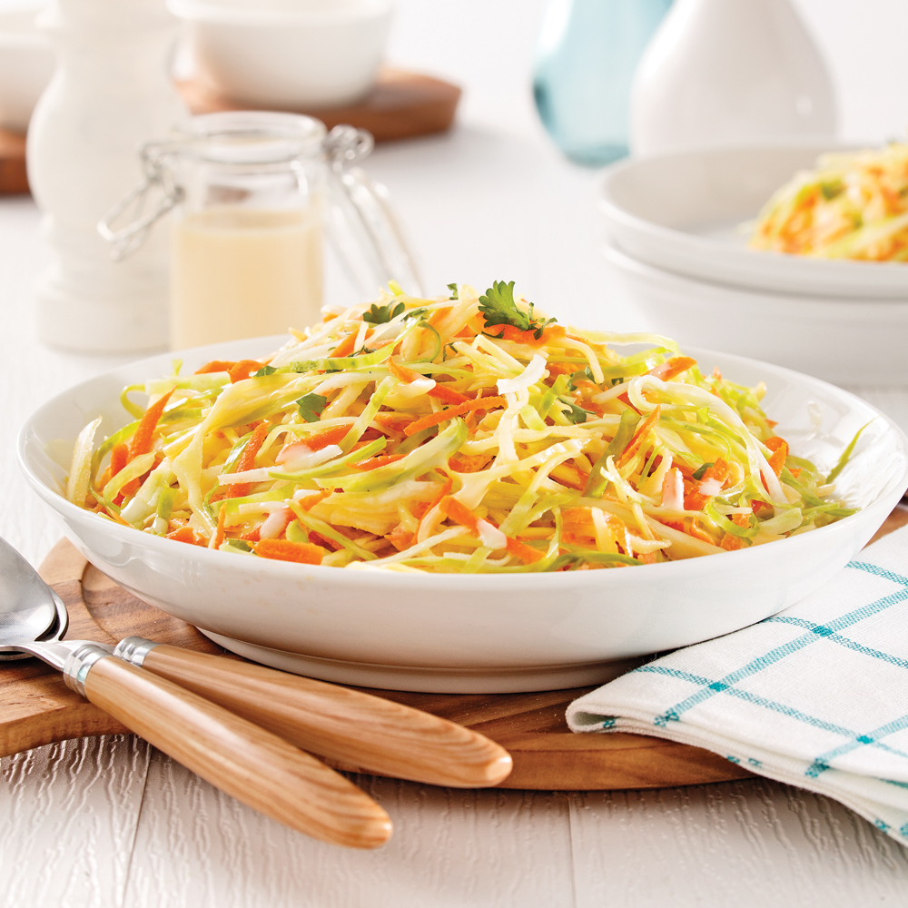 Salade de chou crémeuse Les recettes de Caty