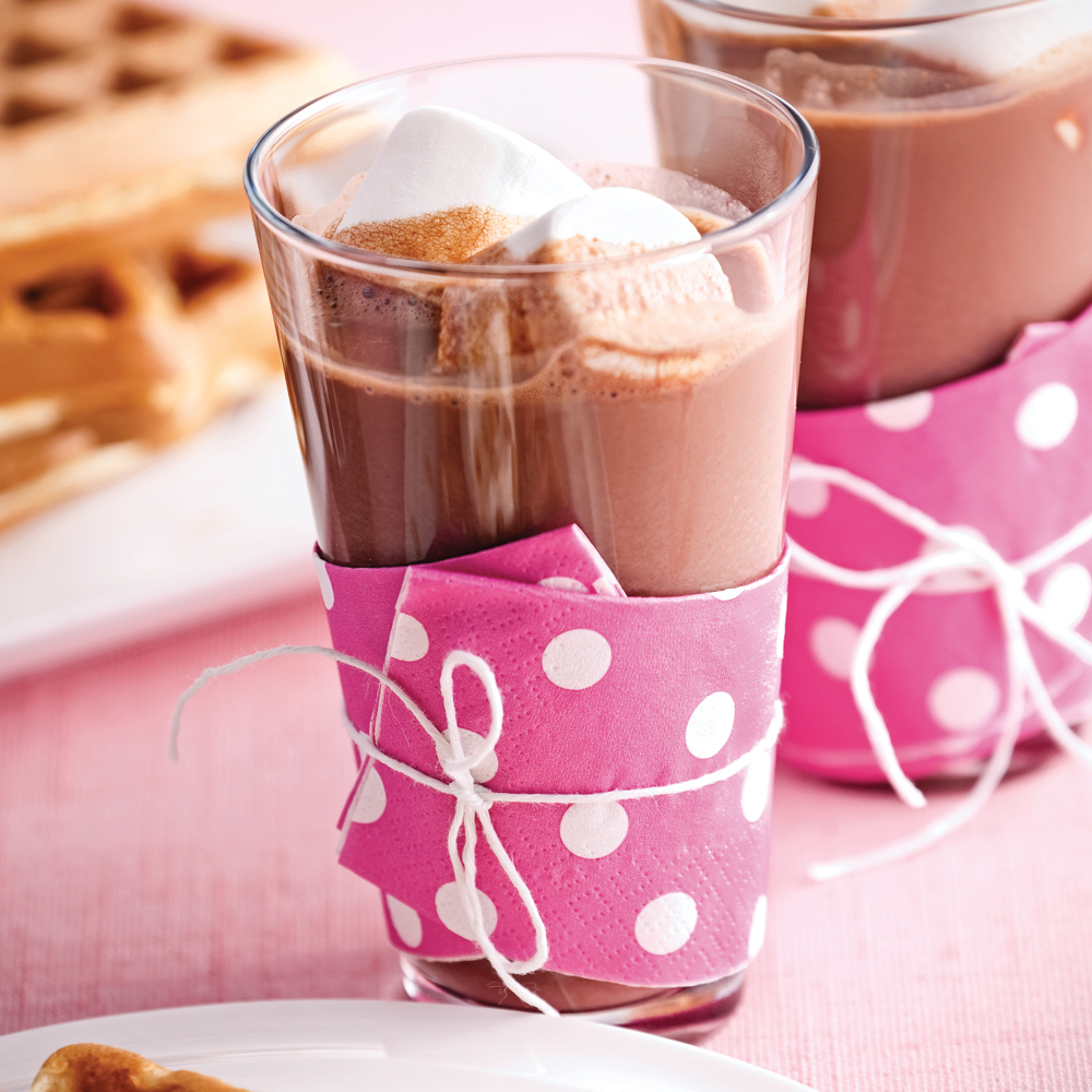Chocolat chaud à la guimauve Je Cuisine