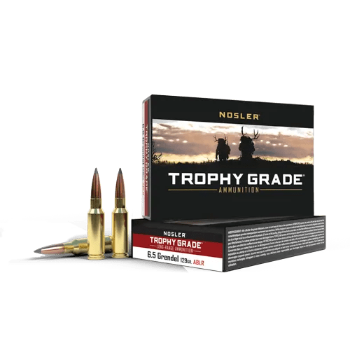 Nosler 6.5mm Grendel 129 Gr. AccuBond Long Range Trophy Grade