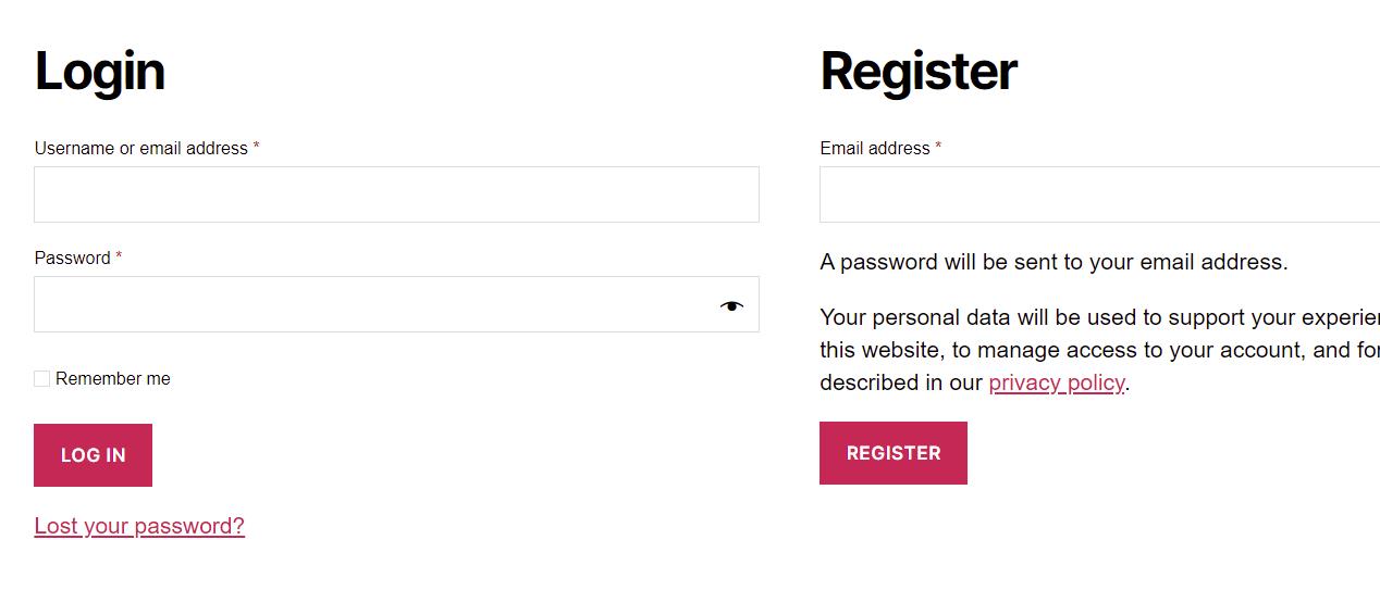 How to Customize and Separate Login & Registration Pages in