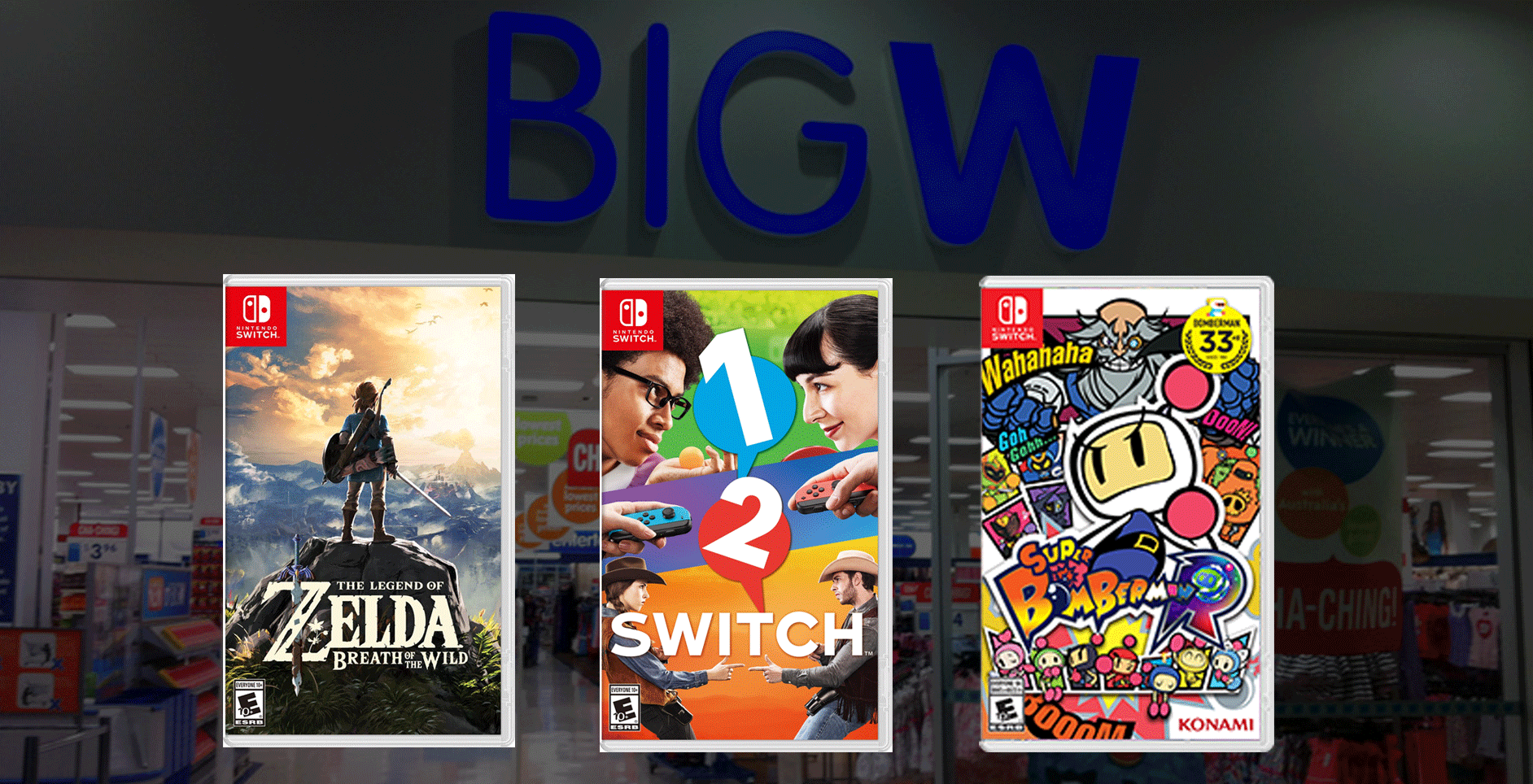 Big W Will Have Cheaper Nintendo Switch Games Than Target