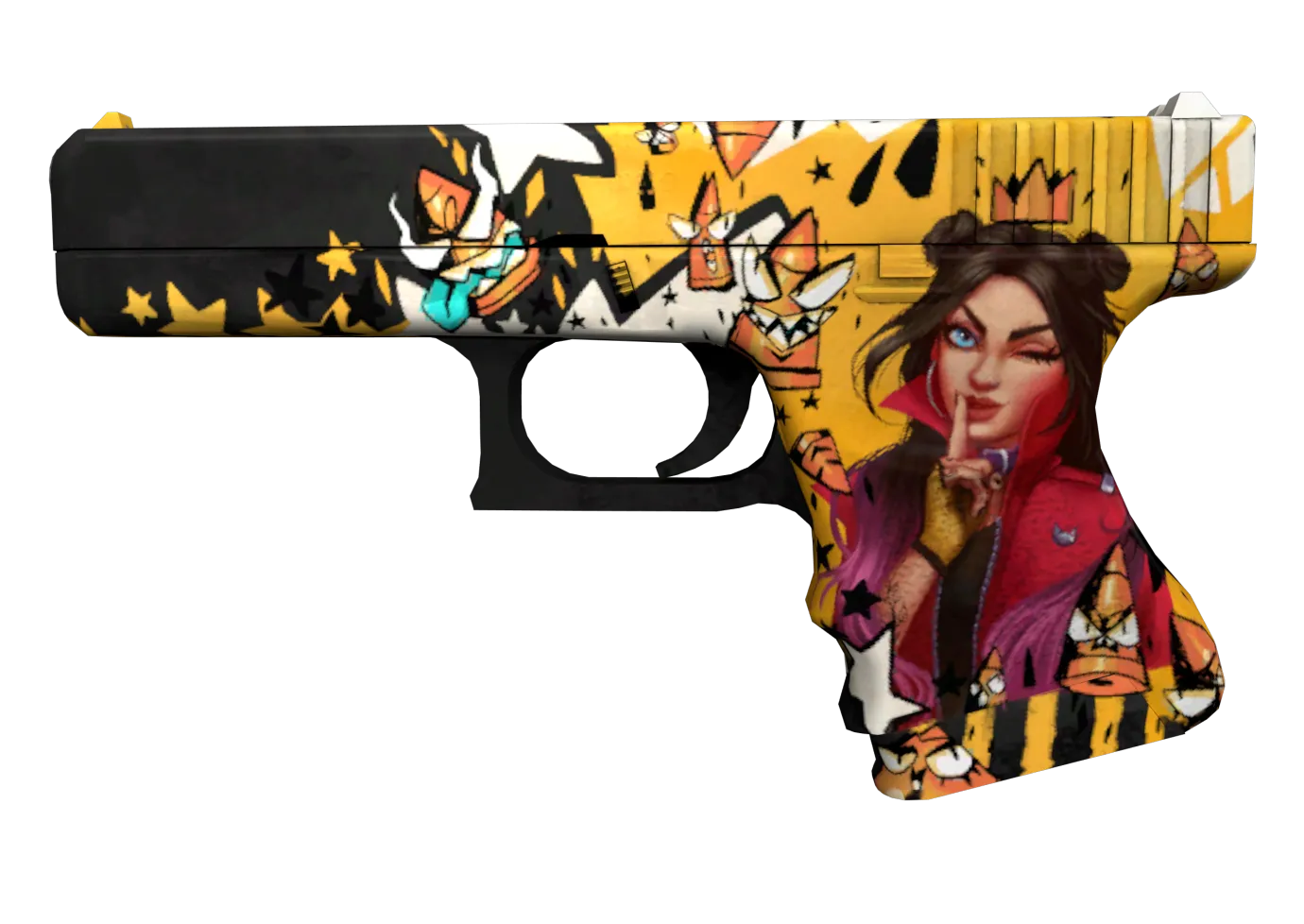 Glock18 Bullet Queen CS2 skin