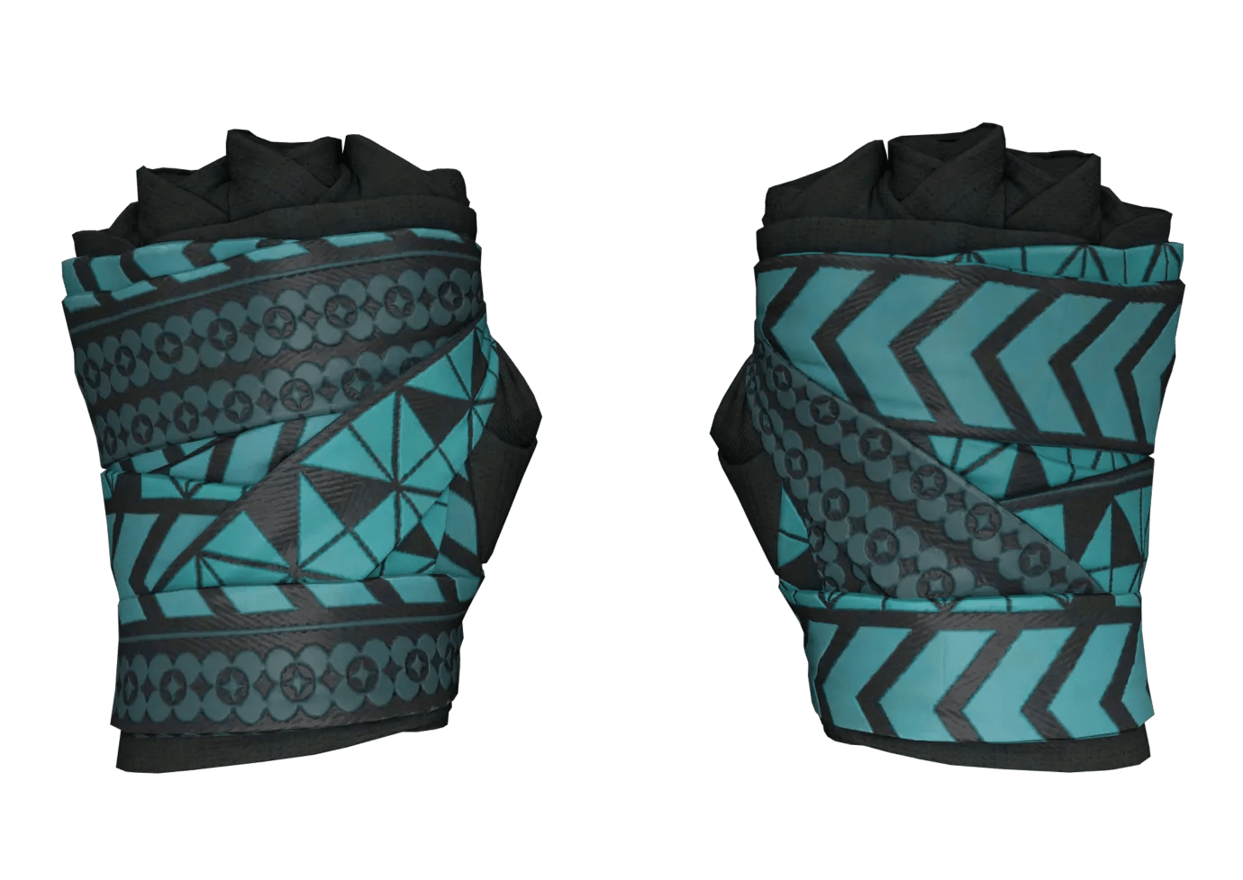 Hand Wraps Overprint (FieldTested) CS2 glove