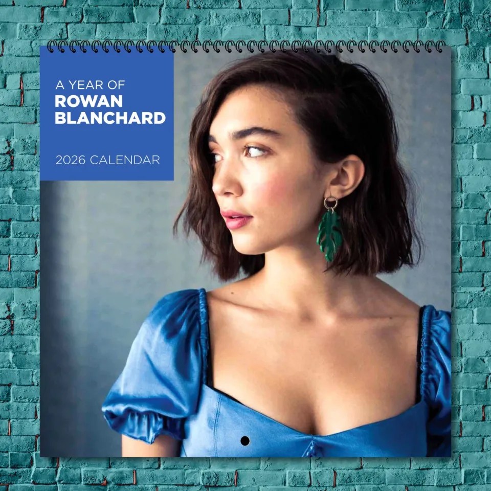 Rowan Blanchard 2026 Wall Calendar, 12-Month Celebrity Photo Calendar