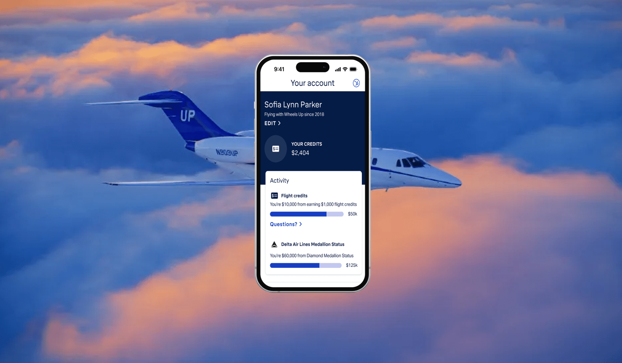 Two senior Wheels Up executives depart