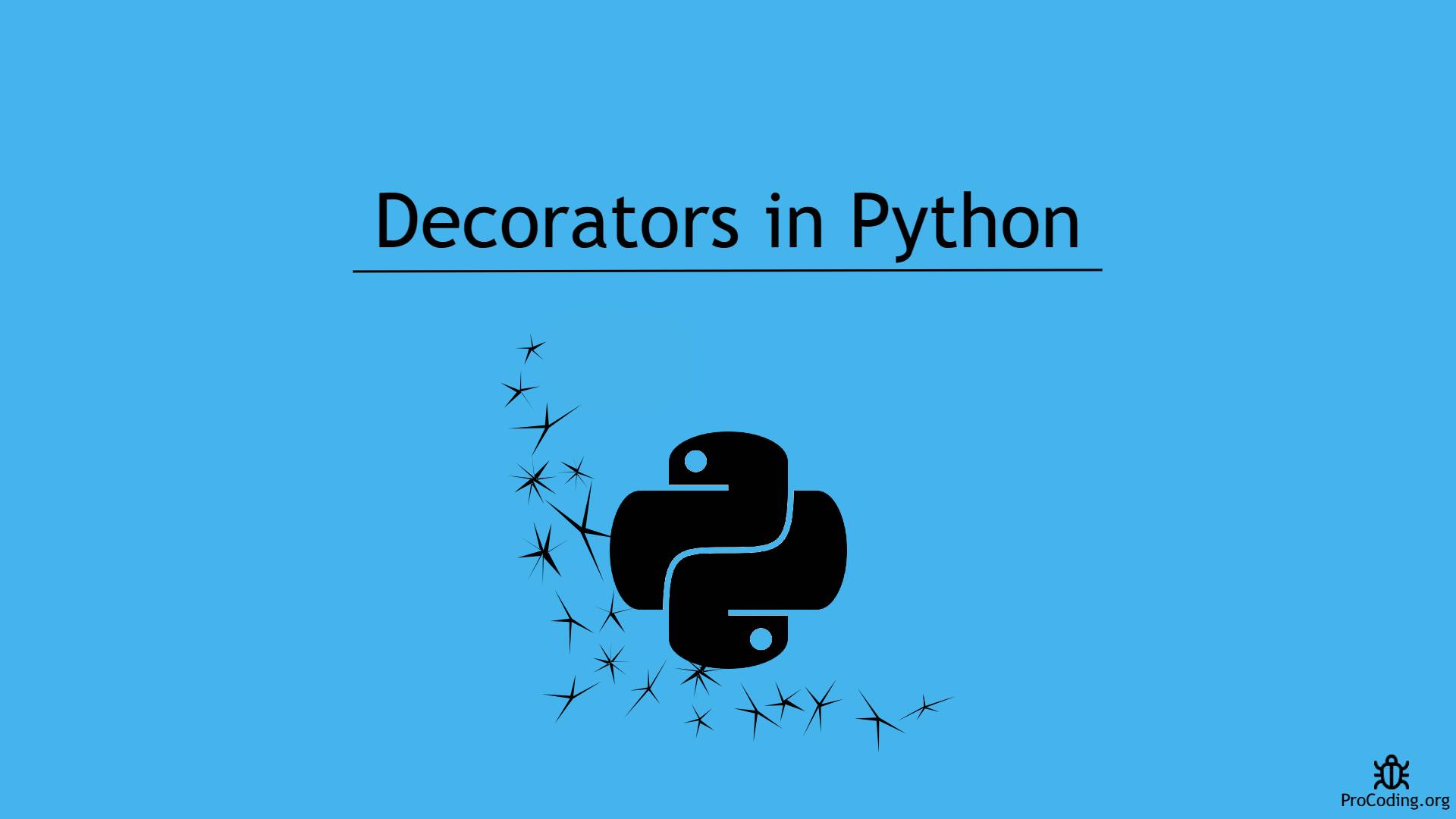 Decorators in Python Extending functionality of a function ProCoding