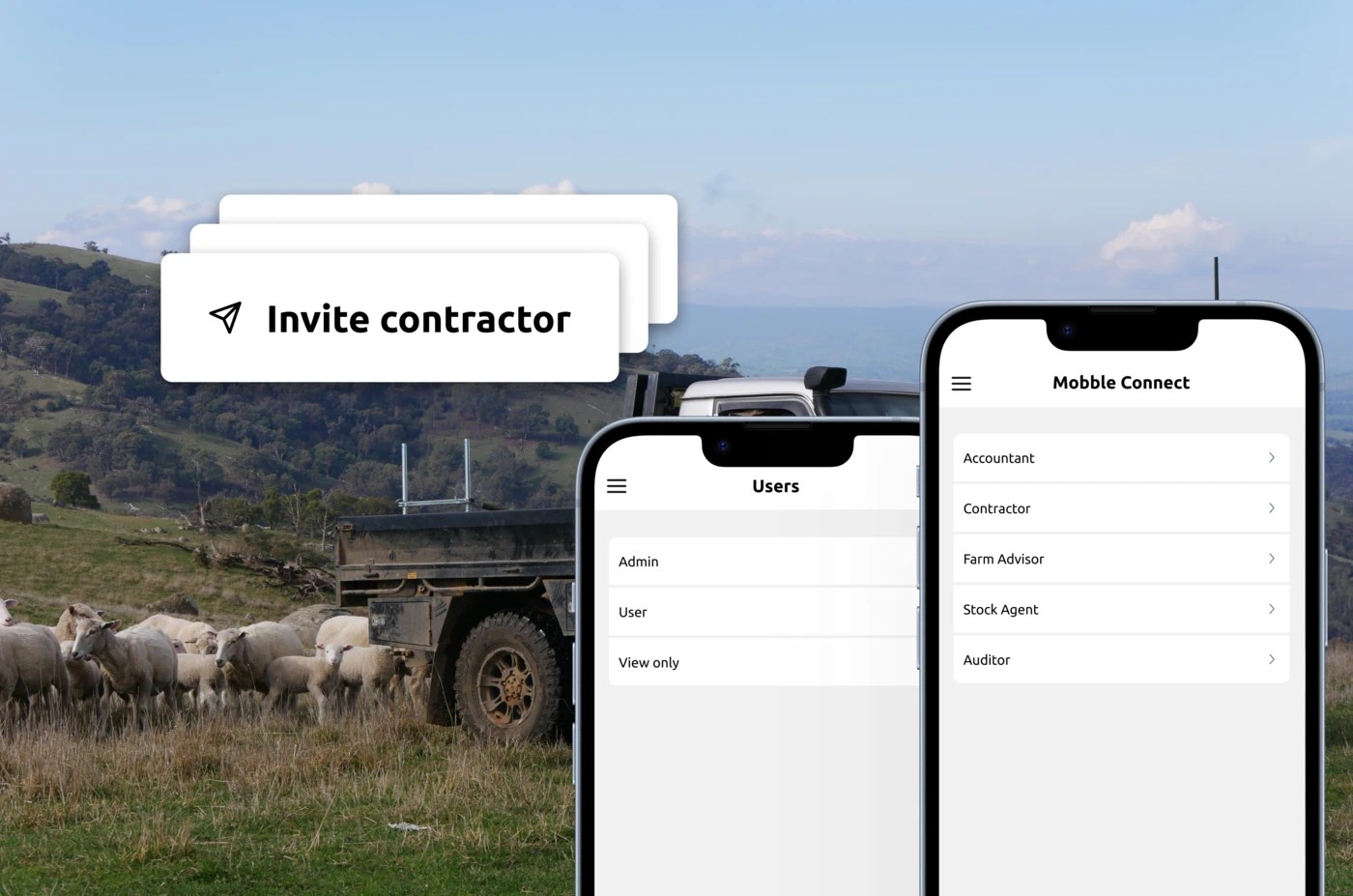 Mixed Livestock and Cropping Mobble Farm Livestock Management Software