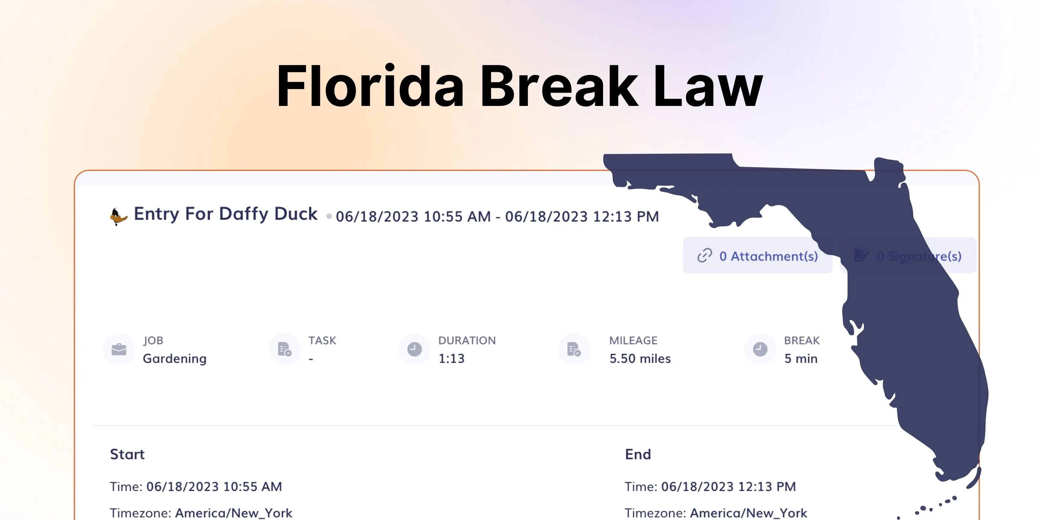 Florida Break Laws: Essential Insights for Employers in 2025