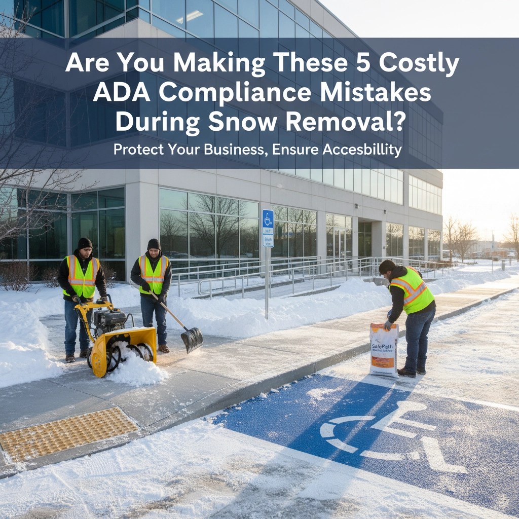 Are You Making These 5 Costly Ada Compliance Mistakes During Snow Removal