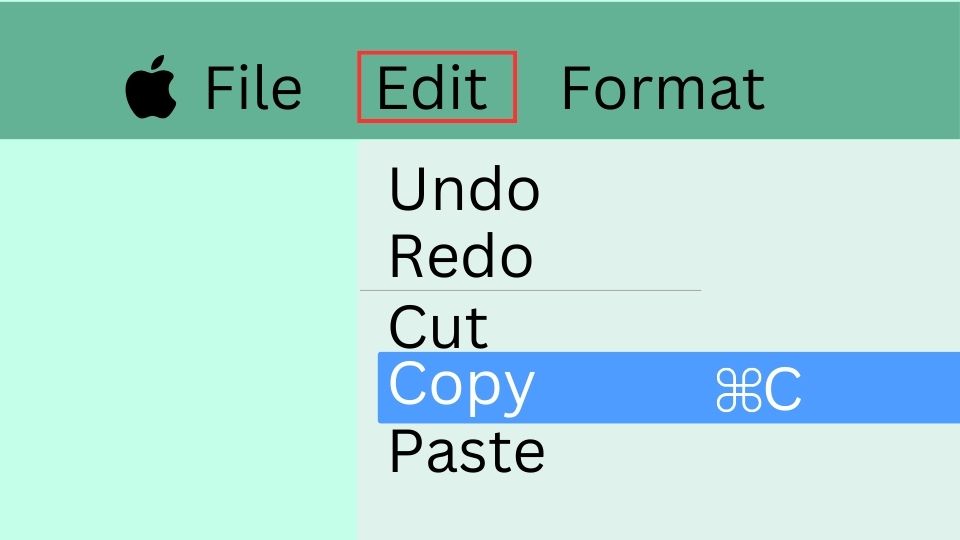 Comment copier et coller sur Mac