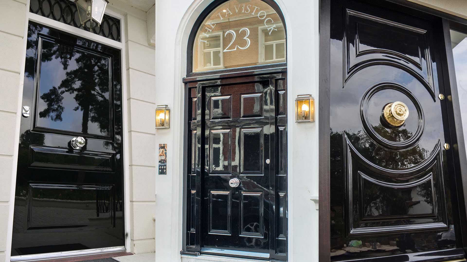 High Gloss Front Doors Your Very Own Downing Street Door With SWD SWD