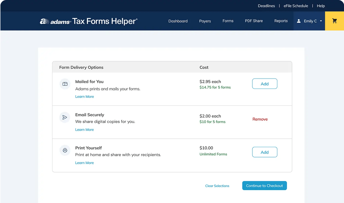 Business Tax Form Filing Made Easy 1099 & W2 eFile Adams(04)