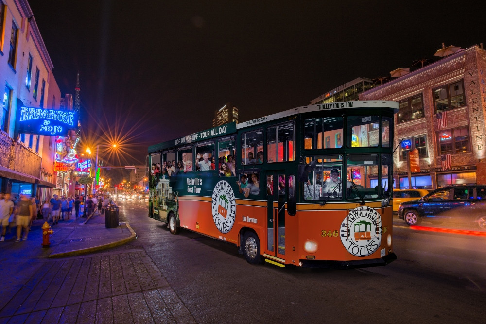 Nashville Night Time Trolley Tour Nashville Project Expedition