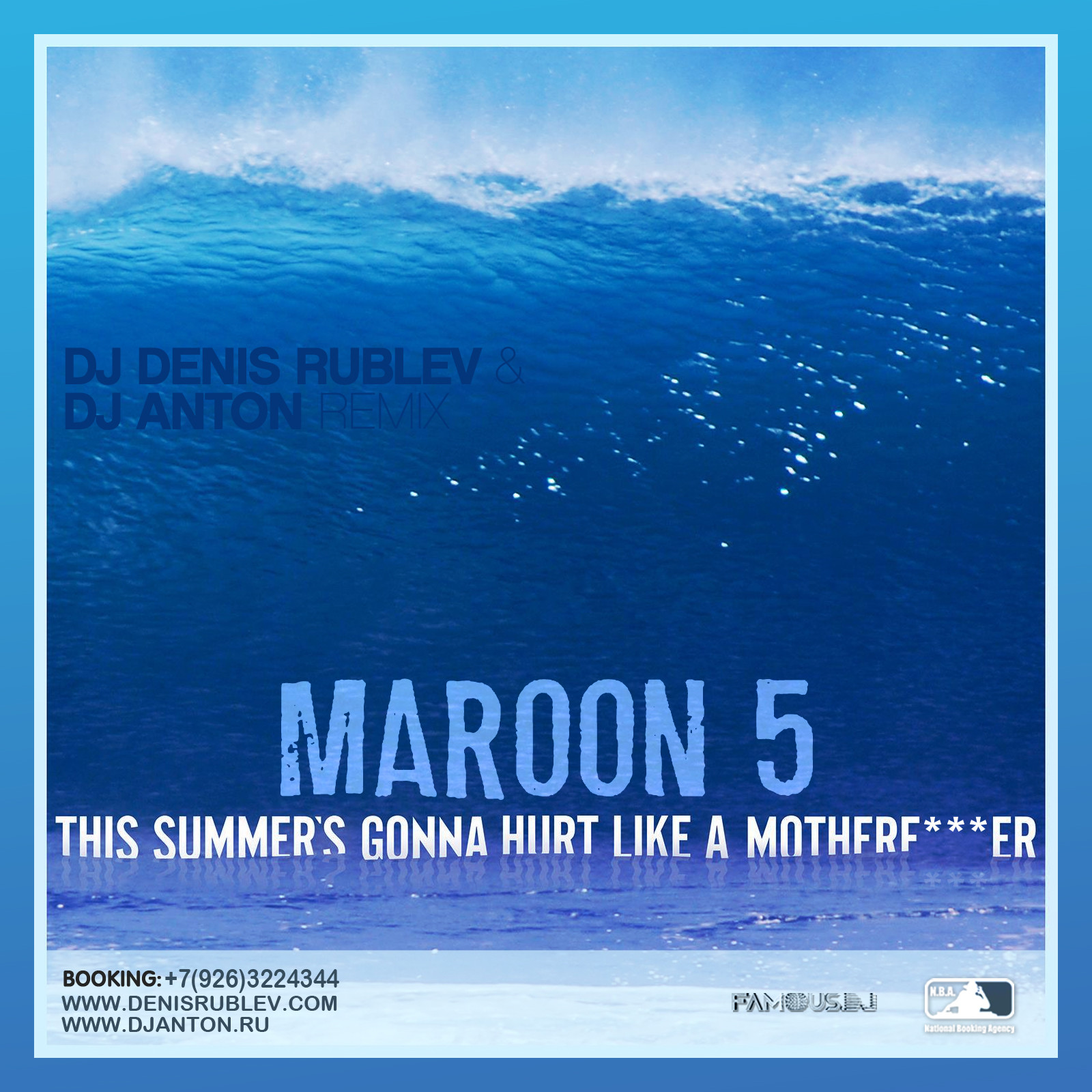 Maroon 5 This Summer's Gonna Hurt (Dj Denis Rublev & Dj Anton Remix