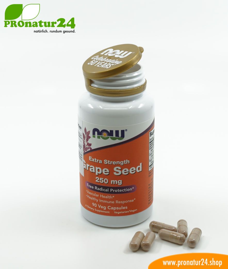 OPC grape seed extract highdose with 250 mg OPC, 90 vegetarian capsules