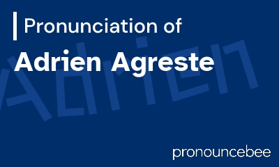 How To Pronounce Adrien Agreste - Correct pronunciation of Adrien Agreste