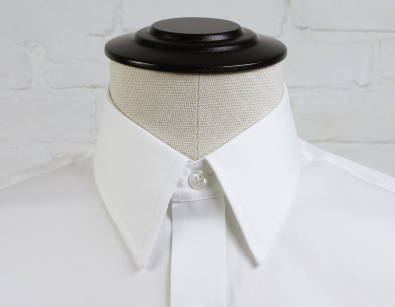 Straight Point Collar Proper Cloth