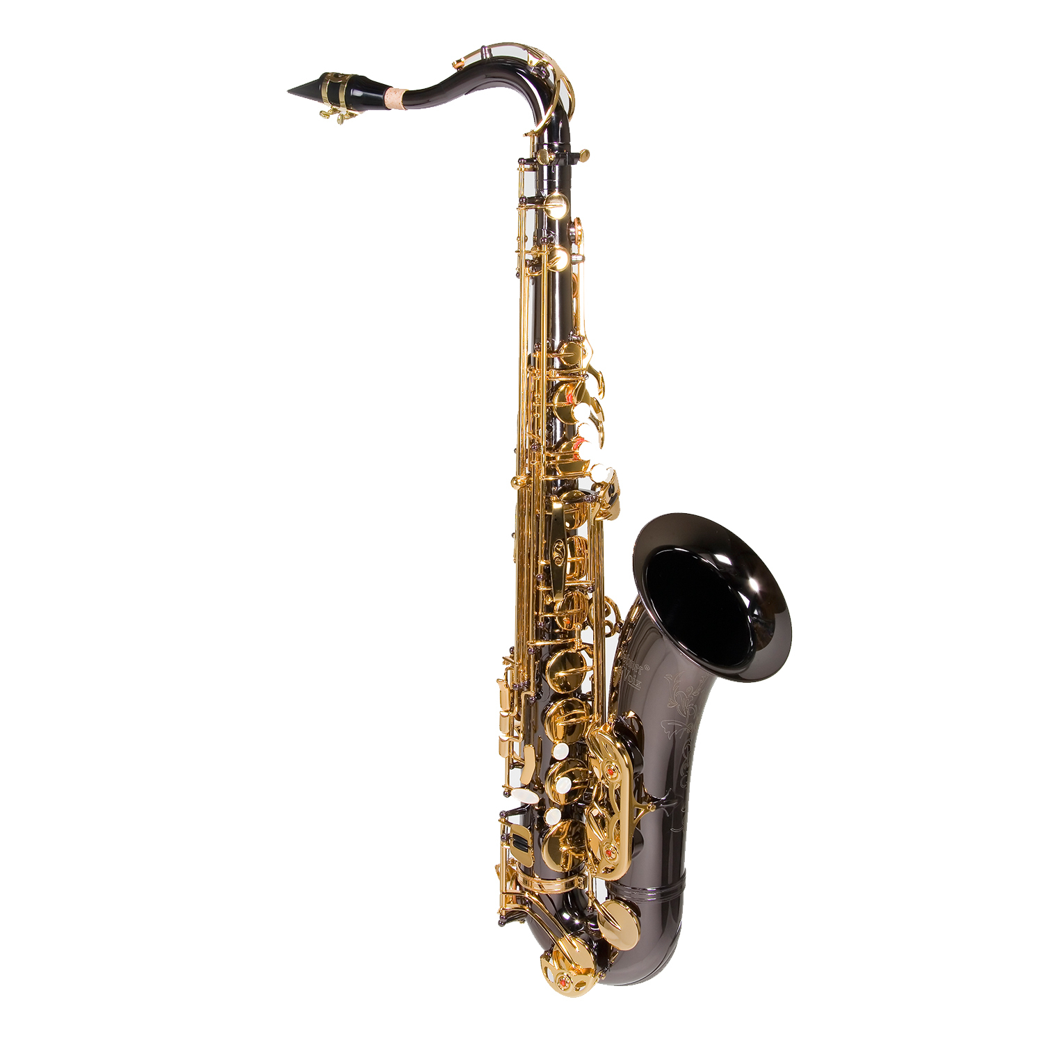 Selmer La Voix II Tenor Saxophone Black Nickel, Intermediate Tenor Saxophones Pro Winds
