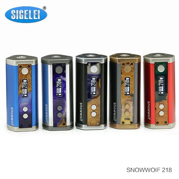 Sigelei Snowwolf 218 218W TC AkkuträgerSSW218TC SteamTime.de