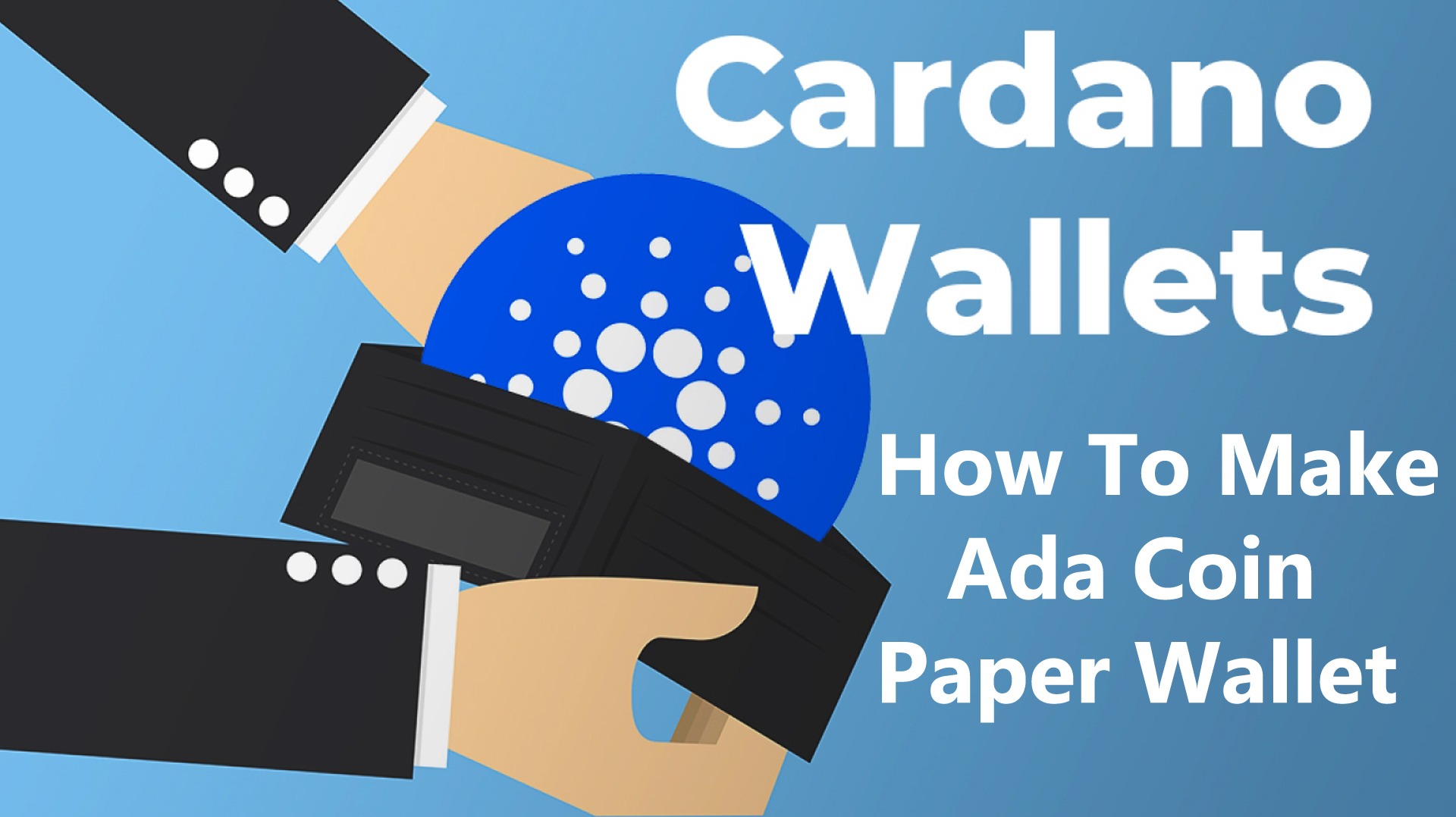 How To Make Ada Coin Paper Wallet Cardano Paper wallet