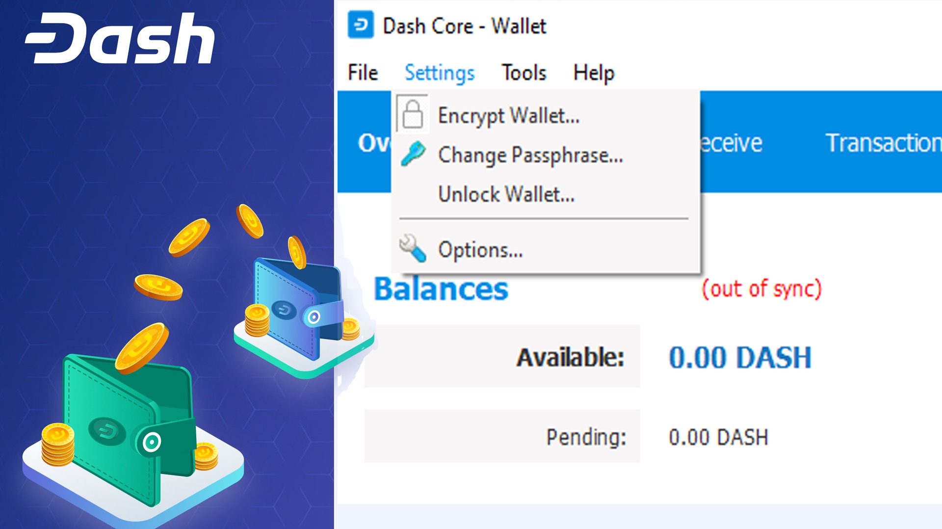 How To Change Dash Core Wallet Password Crypto Wallets Info