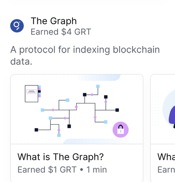 COINBASE EARN FREE GRT