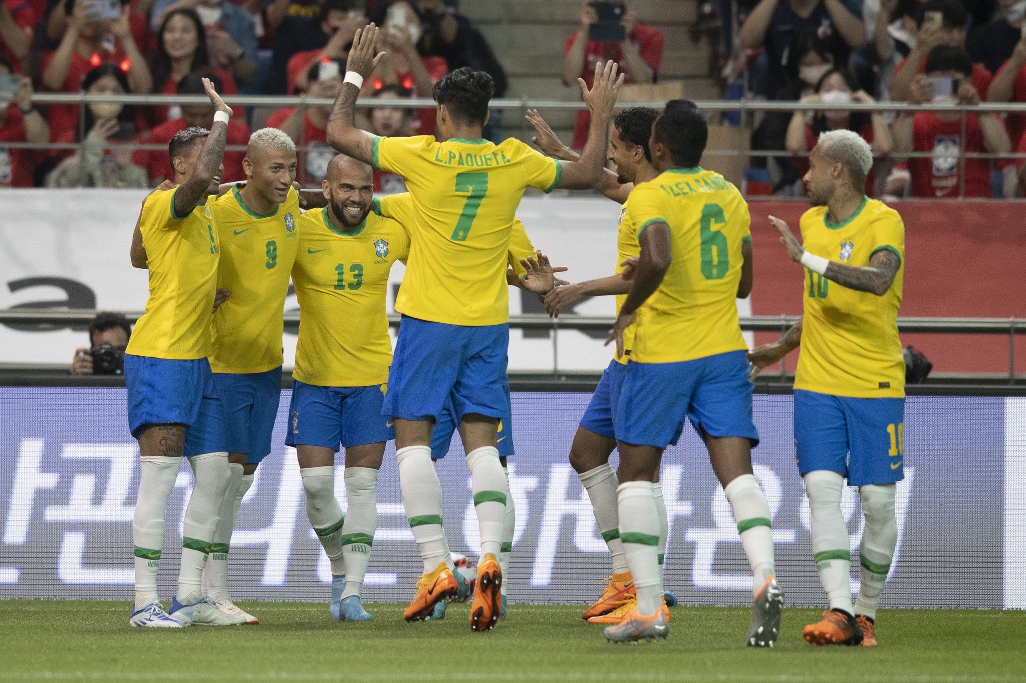 Brazil crush S’Korea 41 to reach W’Cup quarterfinals