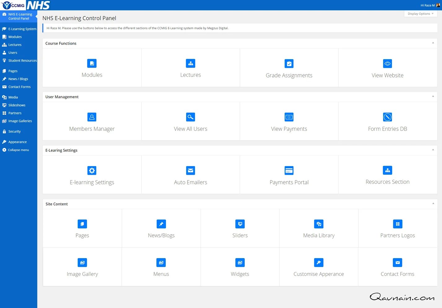 NHS ELearning Cloud SaaS Platform Qaunain Meghjee