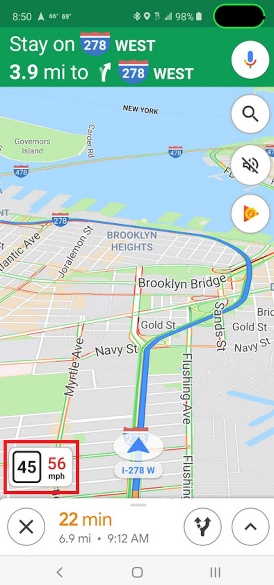 Google Mapに自動車のスピード表示機能が追加｜異常速度を検知してお知らせ Qetic
