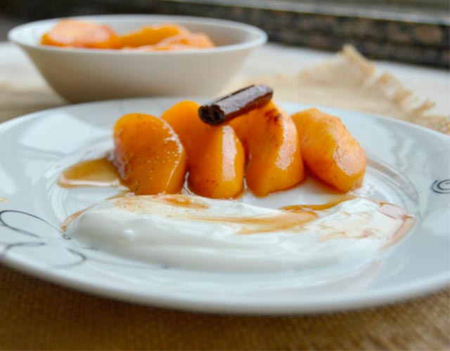 Receta de Melocotón en almíbar