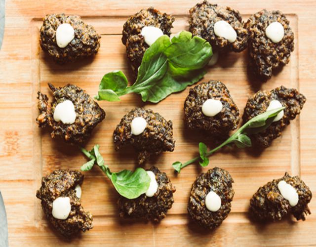 Receta de Buñuelos de espinaca