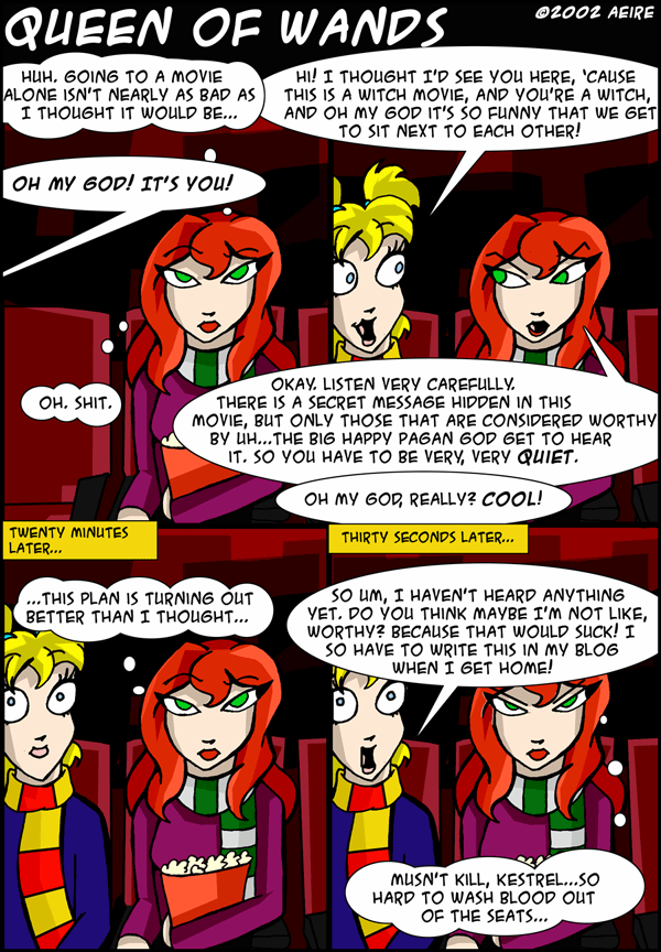 Queen of Wands Tuesday, April 12, 2005