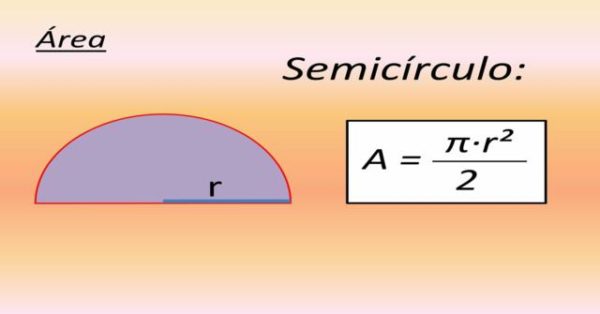 Cómo calcular el área de un semicírculo Paso a paso