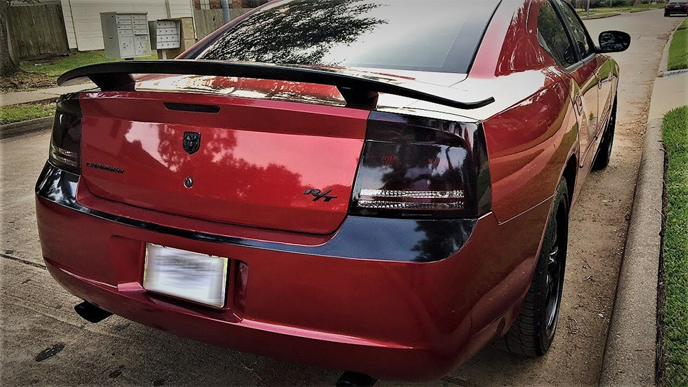 For 20062010 Dodge Charger Factory Flush Mount Black Rear Trunk