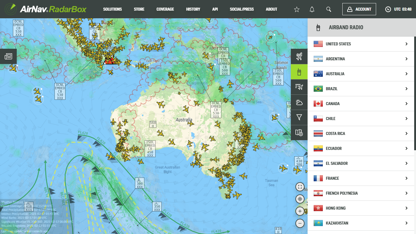 RadarBox Exclusive Feature Airband Radio Blog