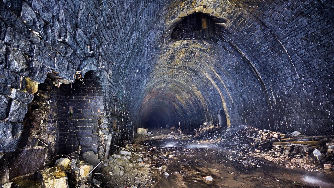 Video Reopening Queensbury Tunnel Rail UK