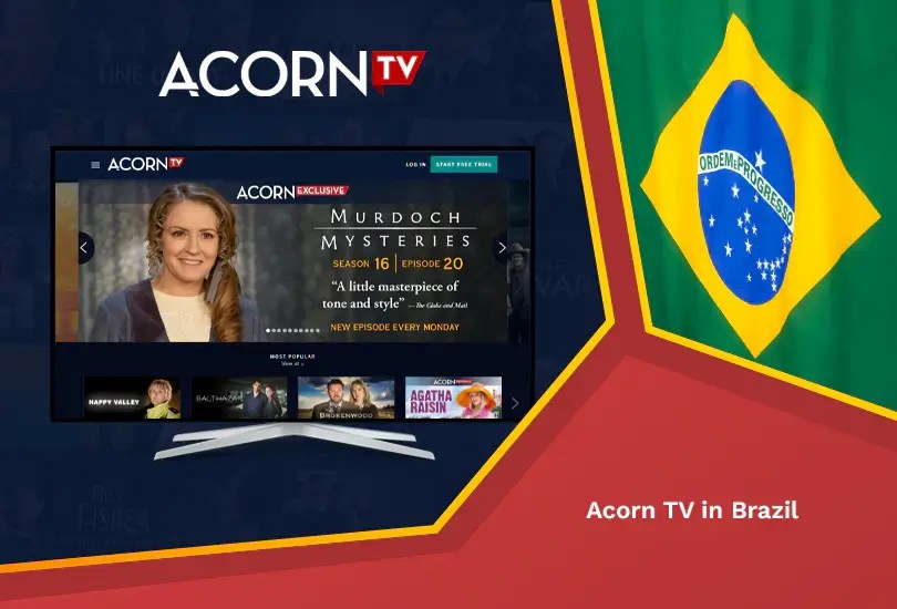 How to Stream Acorn TV in Brazil [Easy Guide Aug 2024]