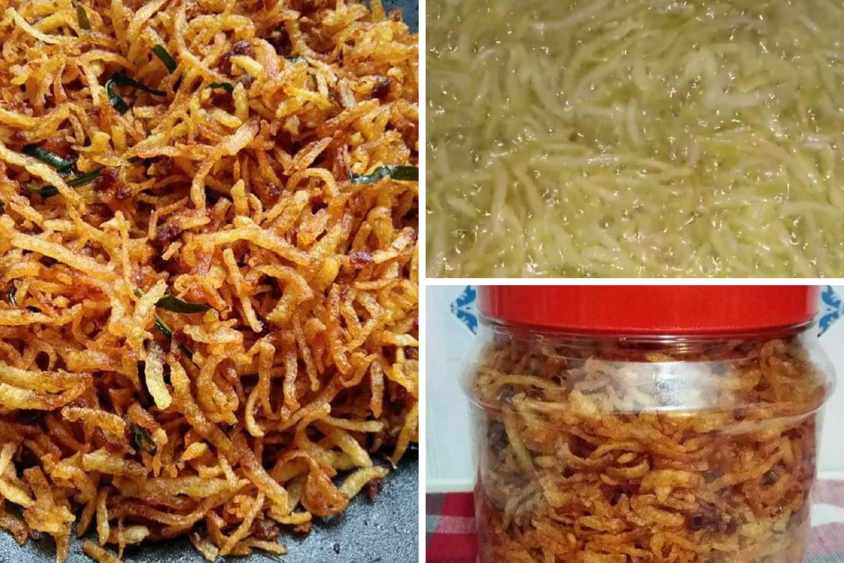 Resepi Kentang Goreng Rangup Minyak Goreng Rangup