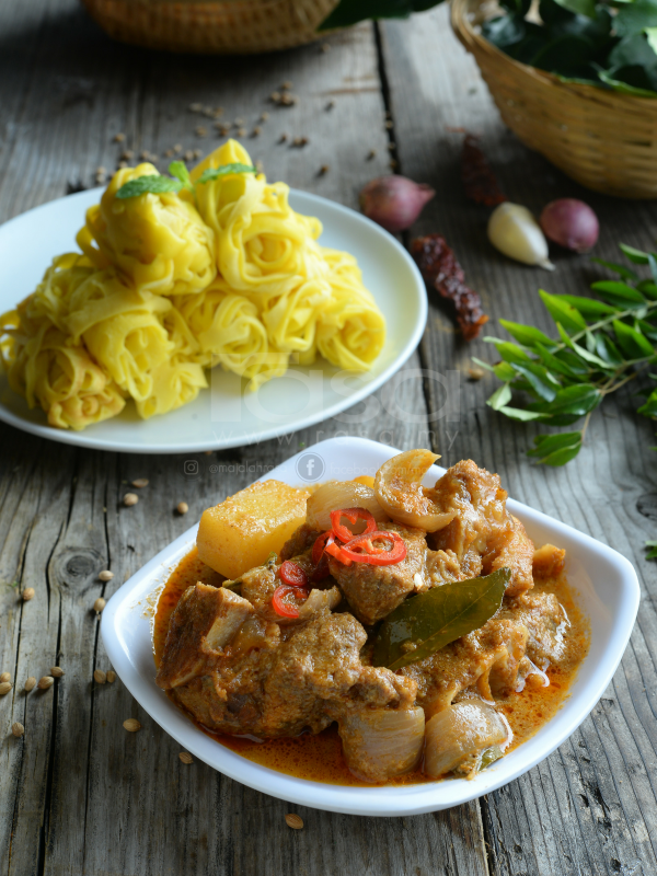 Resepi Roti Jala Kari Ayam / Roti Jala Merdeka Dan Kari