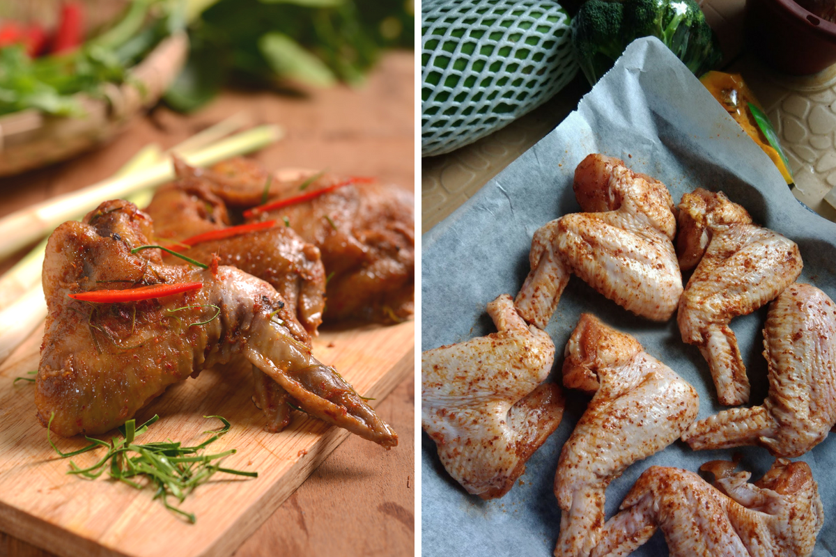 Kepak Ayam Panggang Ala Thai Sedap Cukup Rasa Masam Manis