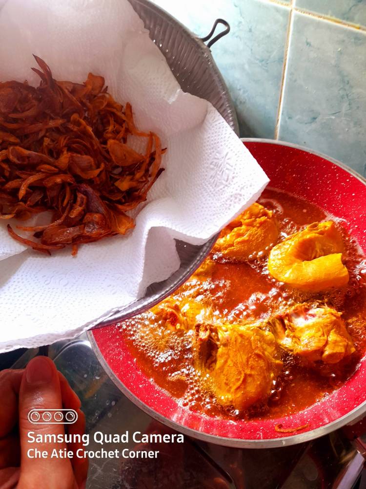 Resipi Ayam Masak Bawang Pulau Pinang. Menu Popular Restoran Nasi Kandar