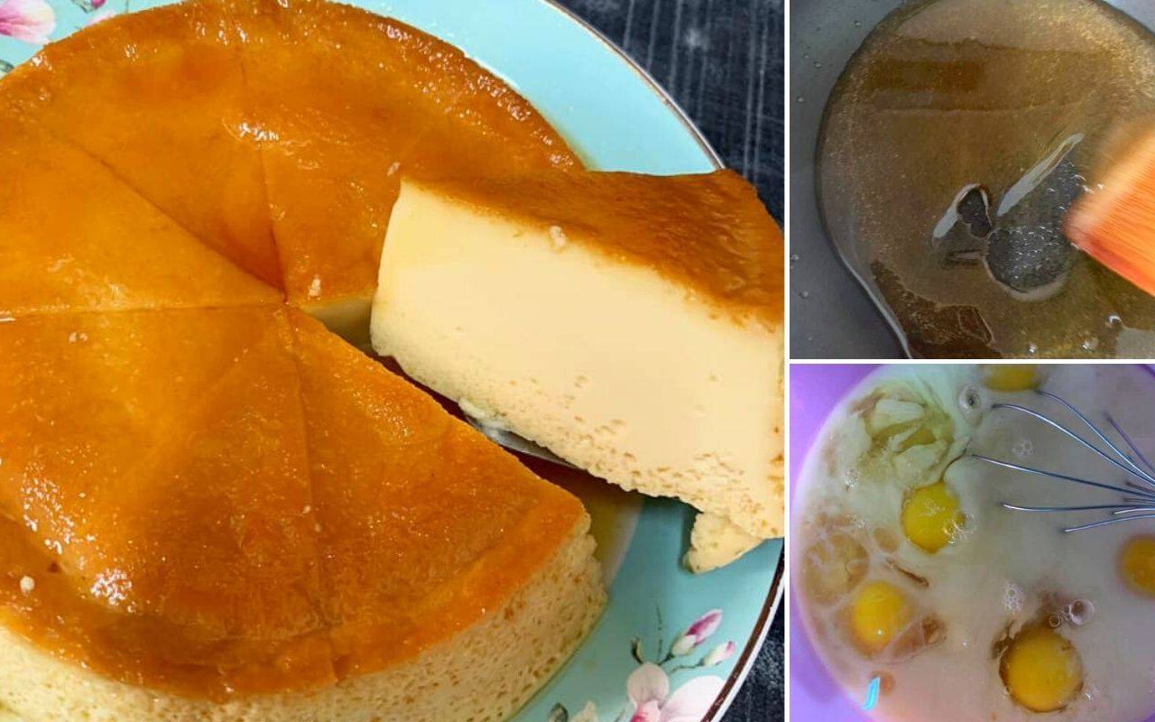 Cara Buat Puding Gula Hangus Sedap & Tidak Berongga. Begini Caranya