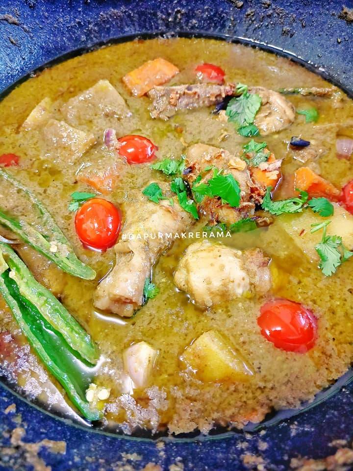 Ayam Masak Kurma Resipi Abah. Letak Bahan Rahsia, Patutlah Sedap, Pekat