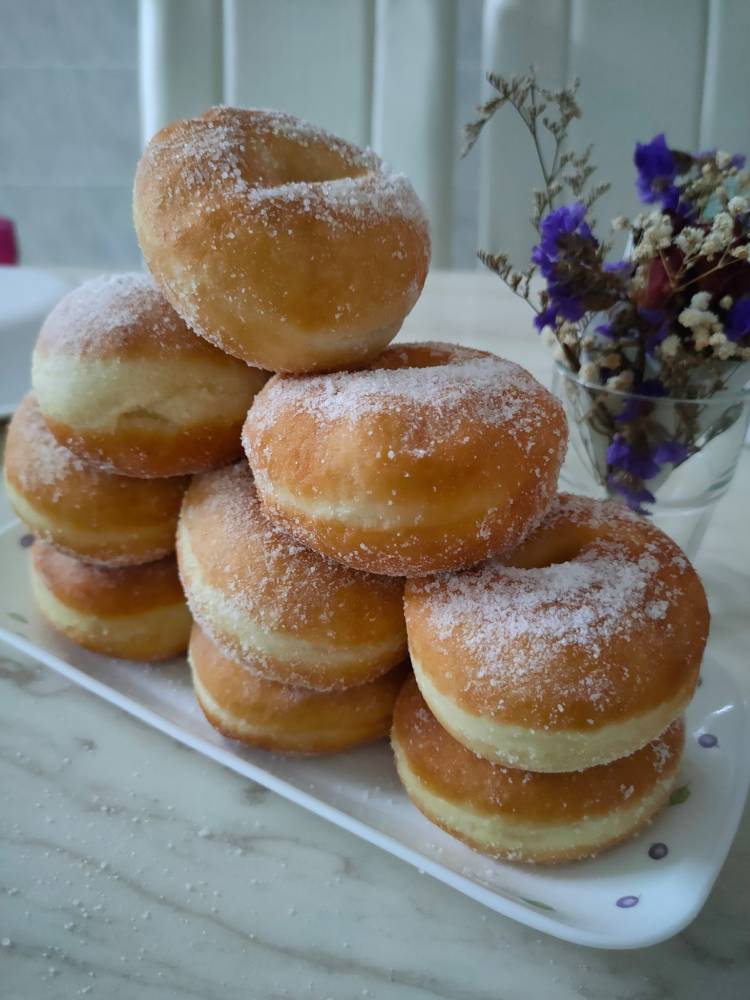 Resipi Mudah Buat Donat Homemade Lembut, Gebu & Sedap