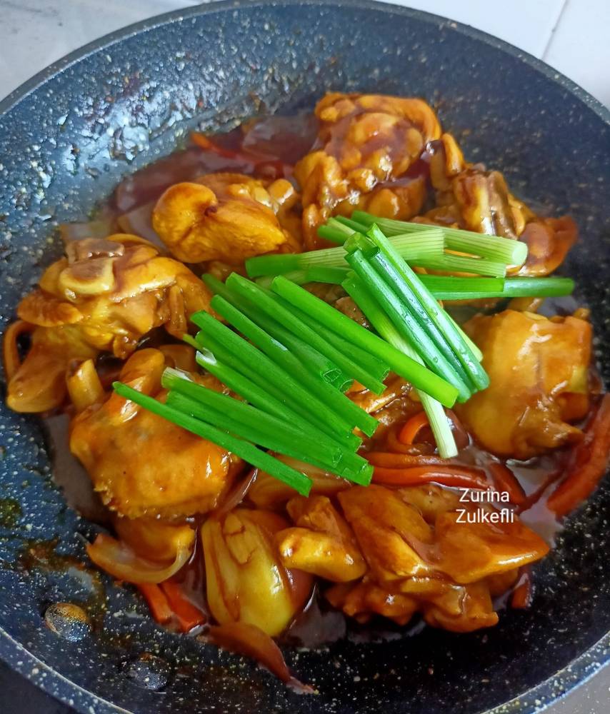 Oyster Sauce Chicken Stail Chinese. Sedap, AnakAnak Comfirm Suka